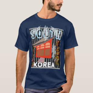 T-shirt Ville de Corée du Sud