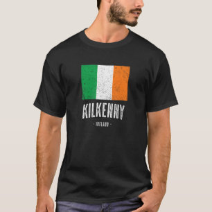 T-shirt Ville de Kilkenny - Irlande Drapeau irlandais Souv