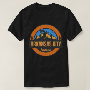 T-shirt Ville de l'Arkansas, Kansas