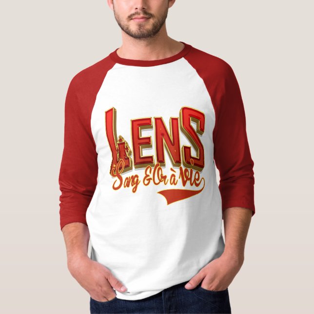 T-shirt Ville de Lens (Devant)
