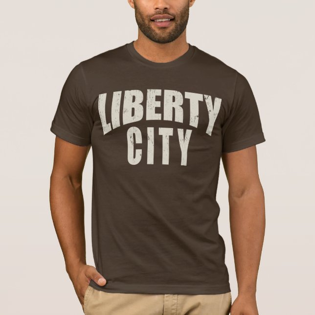 T-shirt Ville de liberté, Miami la Floride (Devant)