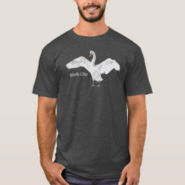 T-shirt Ville de Merk, pièce en t de Sc