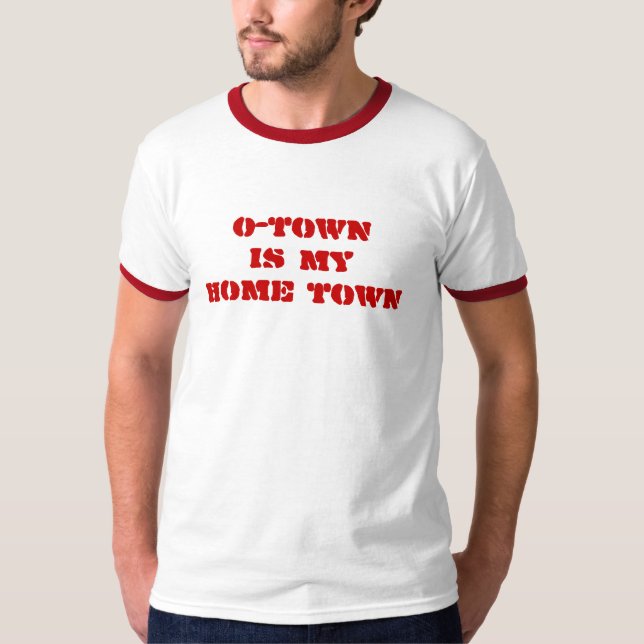 T-shirt Ville de myhome d'O-townis (Devant)