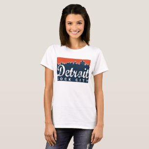 T-shirt Ville de roche de Detroit