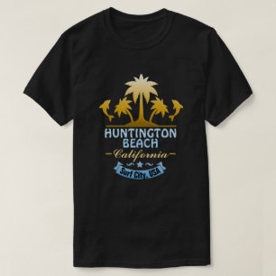 T-shirt Ville de surf de Huntington Beach, CA