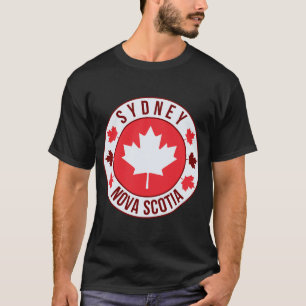 T-shirt Ville de Sydney, Canada Voyage & Fierté