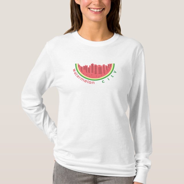 T-shirt Ville de Watermelon (Devant)