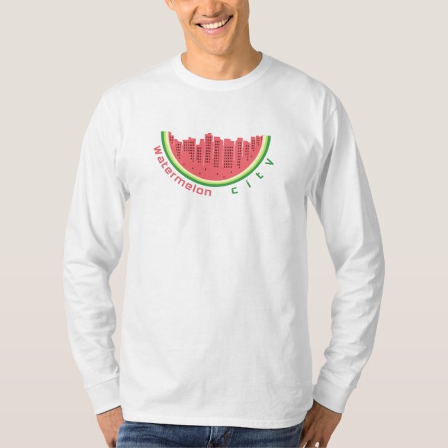 T-shirt Ville de Watermelon (Devant)