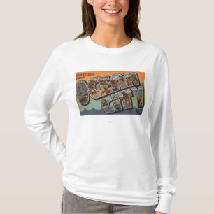 T-shirt Ville d'océan, New Jersey - grandes scènes de