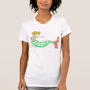 T-shirt Ville d'océan, sirène du Maryland