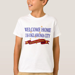 T-shirt Ville d'Oklahoma à la maison bienvenue d'USS