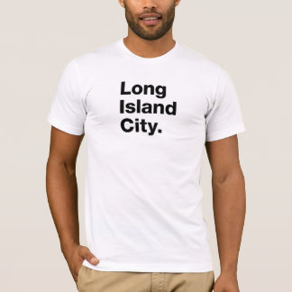 T-shirt Ville du Long Island (noir)