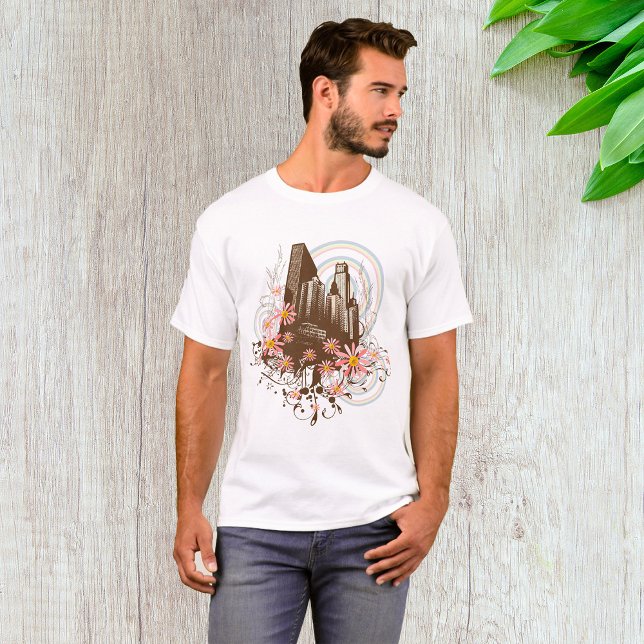 T-shirt Ville Florale (Créateur téléchargé)