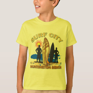 T-SHIRT VILLE HUNTINGTON BEACH DE SURF