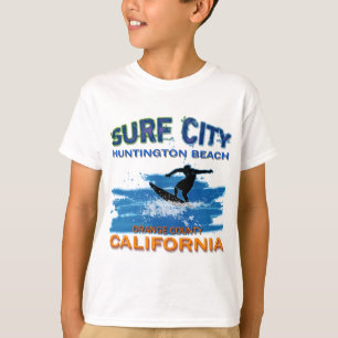 T-SHIRT VILLE HUNTINGTON BEACH DE SURF