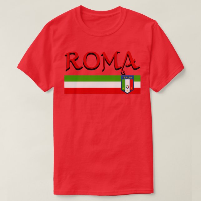 T-shirt Ville italienne de Rome (Design devant)