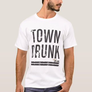T-shirt Ville ivre (Police noire)
