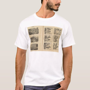 T-shirt Villes, costumes