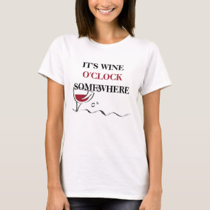 T-shirt Vin amusant