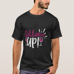 T-shirt Vin Boire Vin Cave En Bas