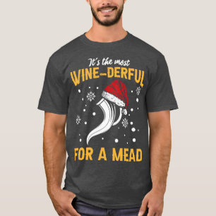 T-shirt Vin de miel de Noël Mead Home Brewer Viking Renai