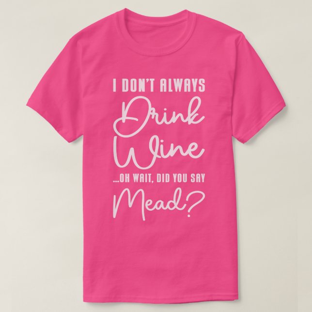 T-shirt Vin de miel Mead Home Brewer Viking Renaissance (Design devant)