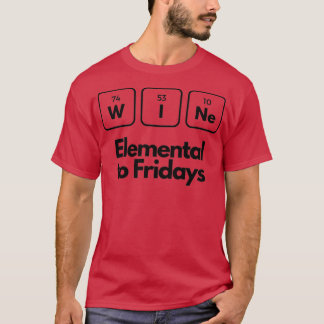 T-shirt Vin Funny Pun Design Party Alcool Boissons Party P