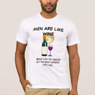 T-shirt Vin Homme amusant