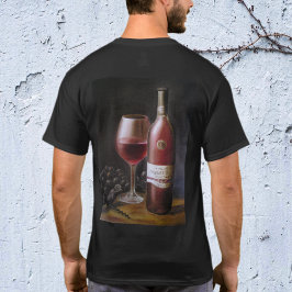 T-shirt Vin rouge