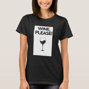 T-shirt Vin S'Il Vous Plaît Chemise