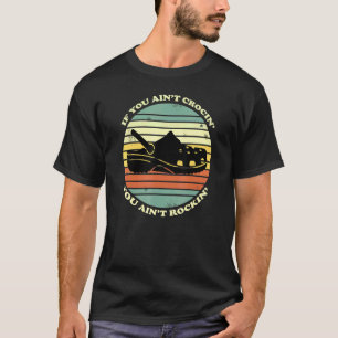 T-shirt Vinatage Rétro Si Vous Amenez Crocin Vous Aint Roc