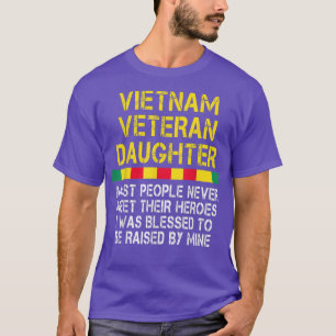 T-shirt Vinatge Vietnam Vetran Fille Chemise Vétérinaire J