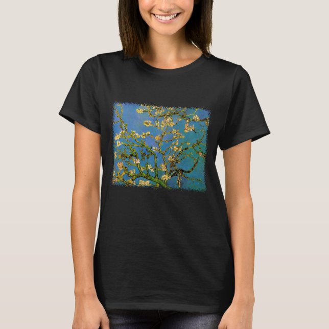 T-shirt Vincent van Gogh - Arbre aux amandes en fleurs (Devant)