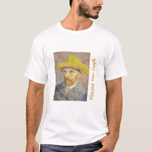 T-shirt Vincent van Gogh - Autoportrait au chapeau de pail