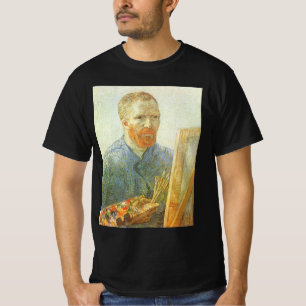 T-shirt Vincent van Gogh - Autoportrait devant son chevale