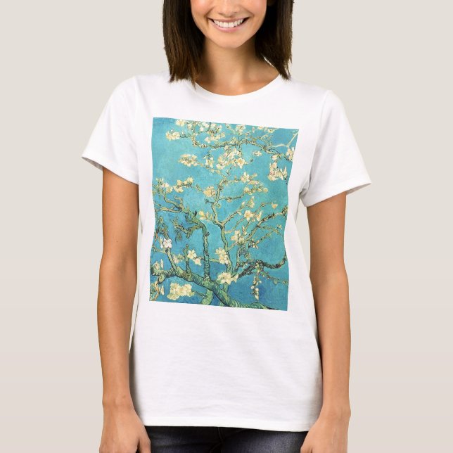 T-shirt Vincent van Gogh Blossomong Aramande (Devant)