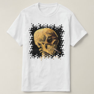 T-shirt Vincent Van Gogh - Crâne à la cigarette allumée