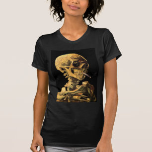 T-shirt Vincent Van Gogh - Crâne avec cigarette brûlante