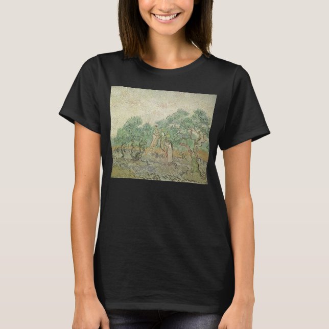 T-shirt Vincent van Gogh - cueillette d'olives (Devant)