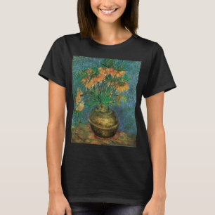 T-shirt Vincent van Gogh - Fritillaires dans un vase de cu