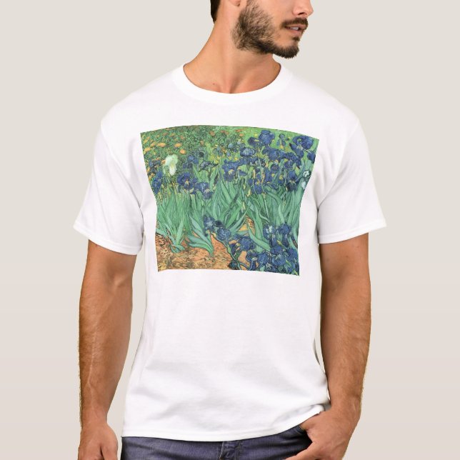 T-shirt Vincent van Gogh| Irises, 1889 (Devant)