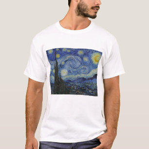T-shirt Vincent Van Gogh, La Nuit étoilée