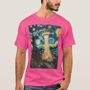 T-shirt Vincent Van Gogh - La nuit étoilée après l'invasio