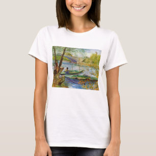 T-shirt Vincent Van Gogh, La pêche au printemps