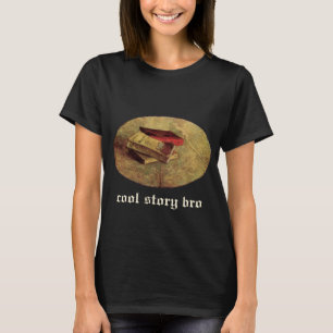 T-shirt Vincent van Gogh - La vie morte avec trois livres