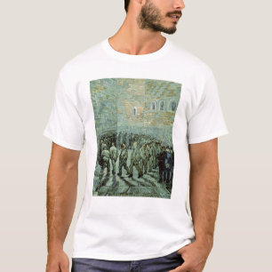 T-shirt Vincent van Gogh le yard d'exercice