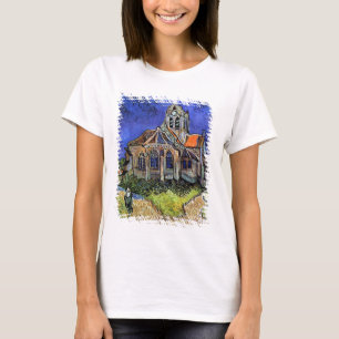 T-shirt Vincent Van Gogh - L'église d'Auvers