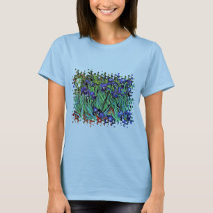 T-shirt Vincent Van Gogh - Les Iris - Flower Lover Fine Ar