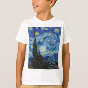 T-shirt Vincent Van Gogh Nuit d'art Vintage