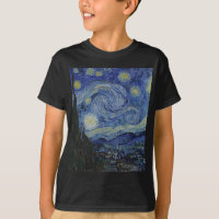 Vincent Van Gogh - Nuit étoilée. Peinture artistiq